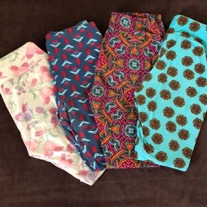 Lularoe OS leggings are of 4